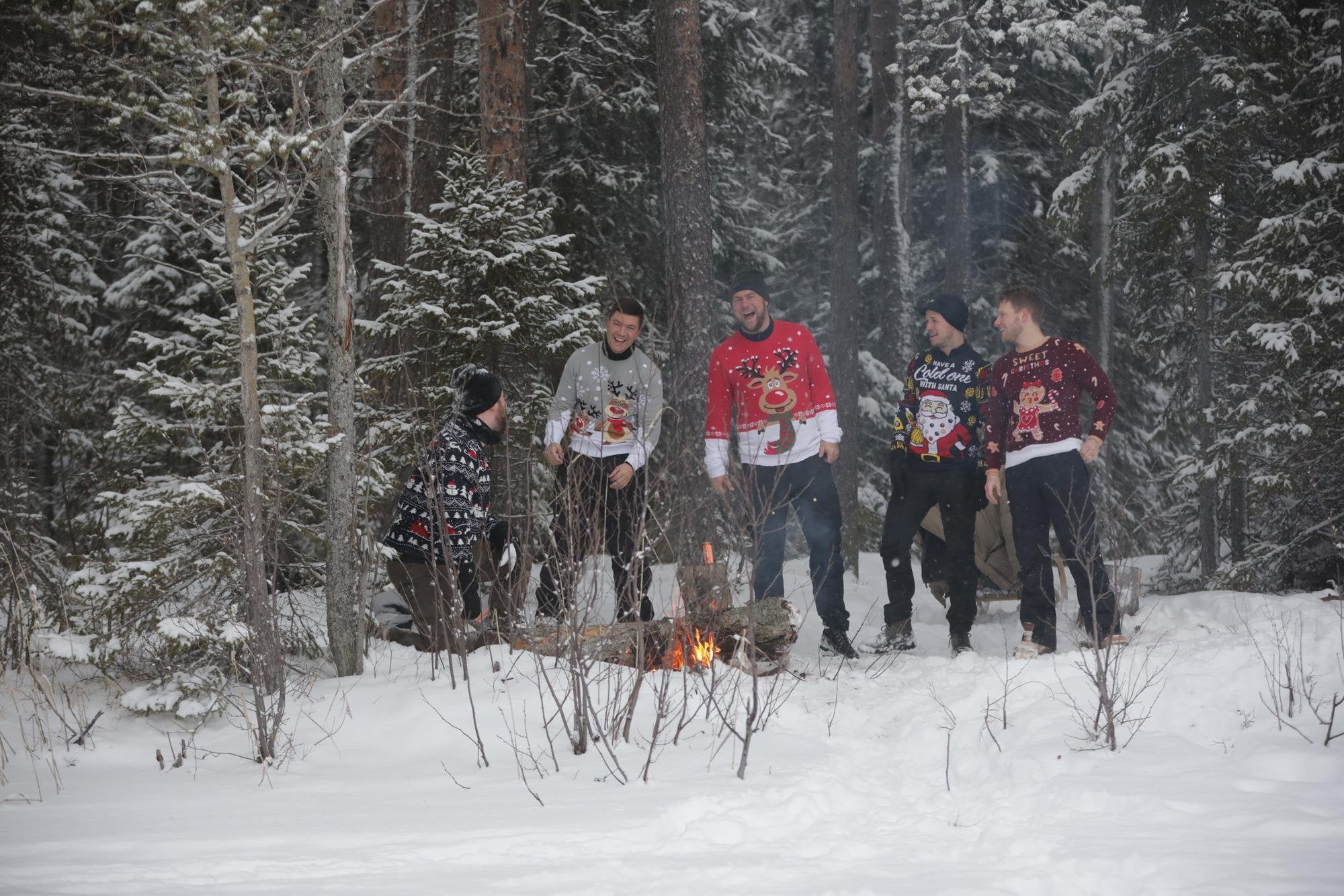 julesweater til hele familien
